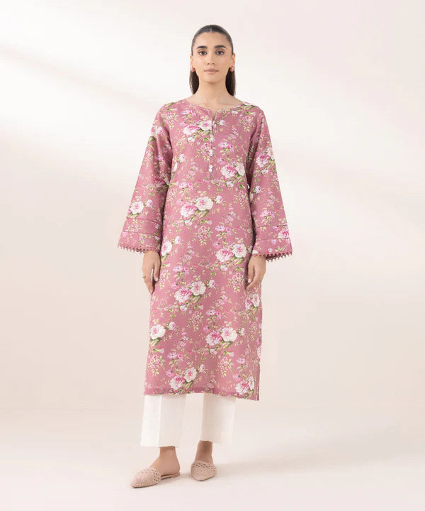 Printed Light Khaddar Suit