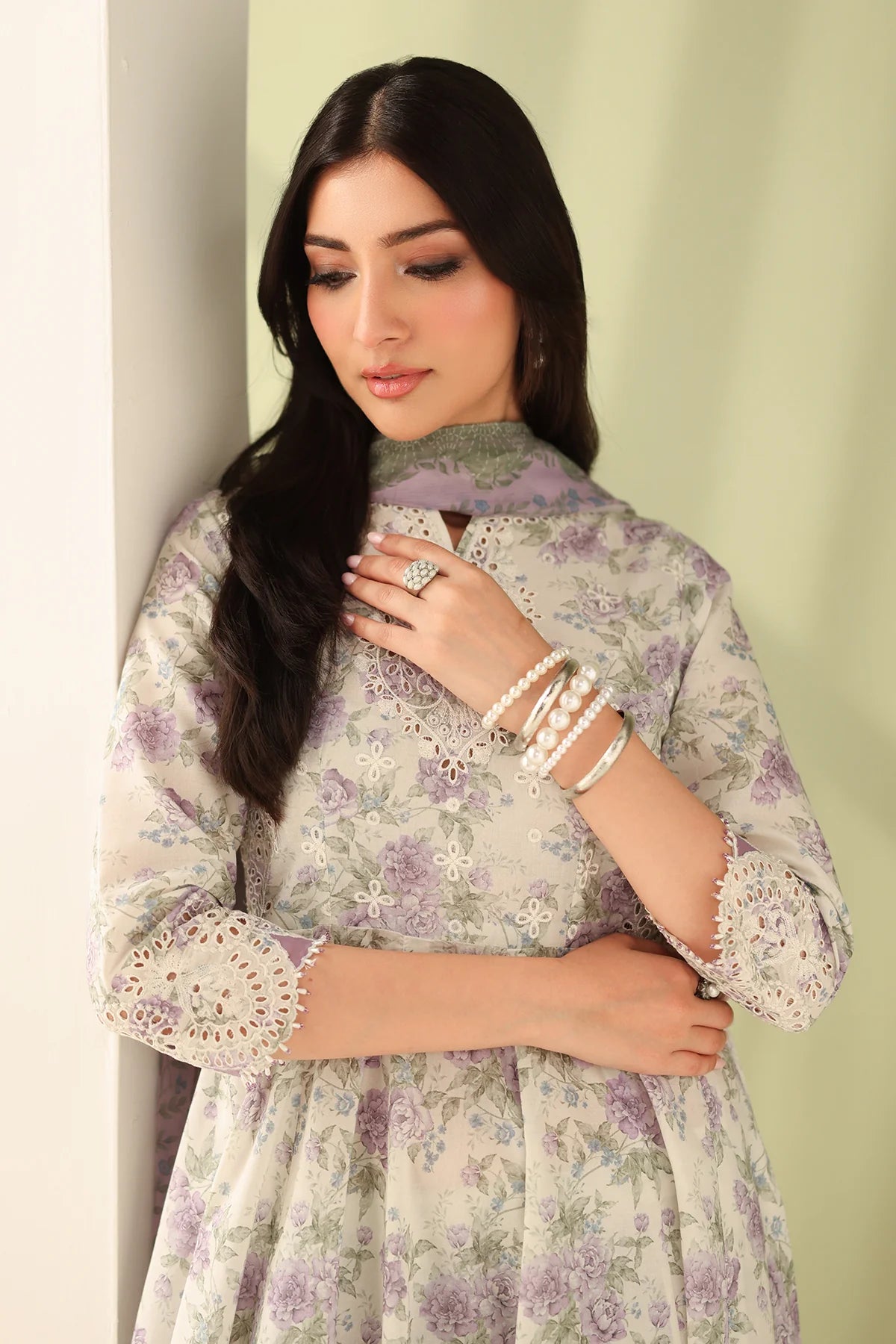 Embroidered Printed Lawn Suit