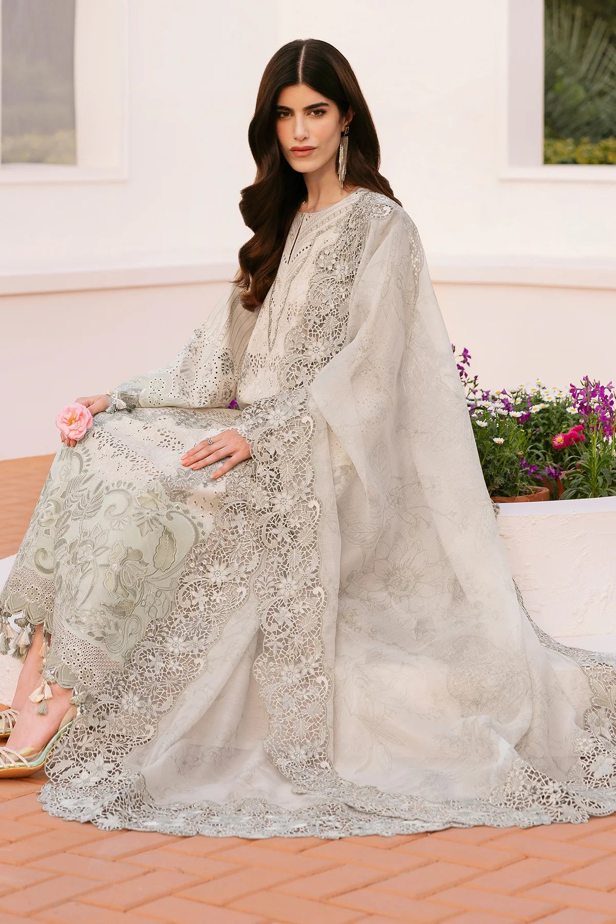 Embroidered Lawn Suit
