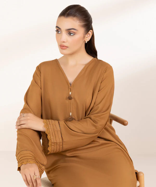 Solid Linen Suit