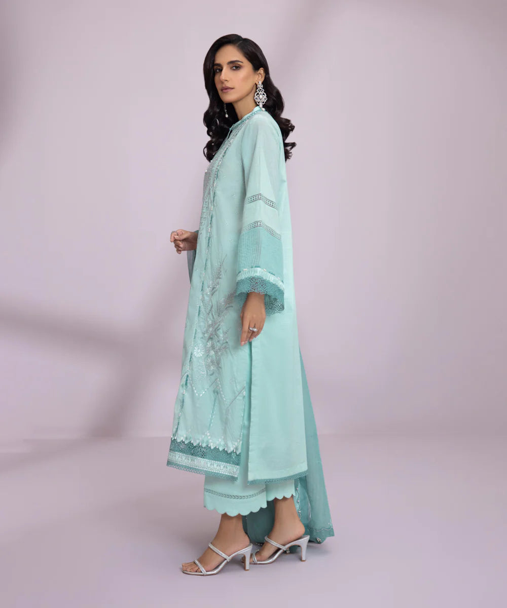 Embroidered Lawn Suit