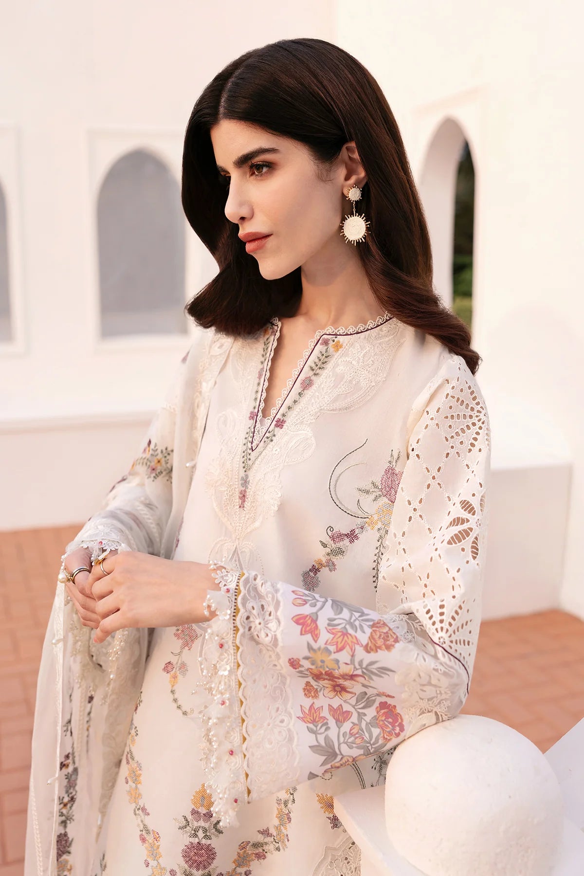 Embroidered Lawn Suit