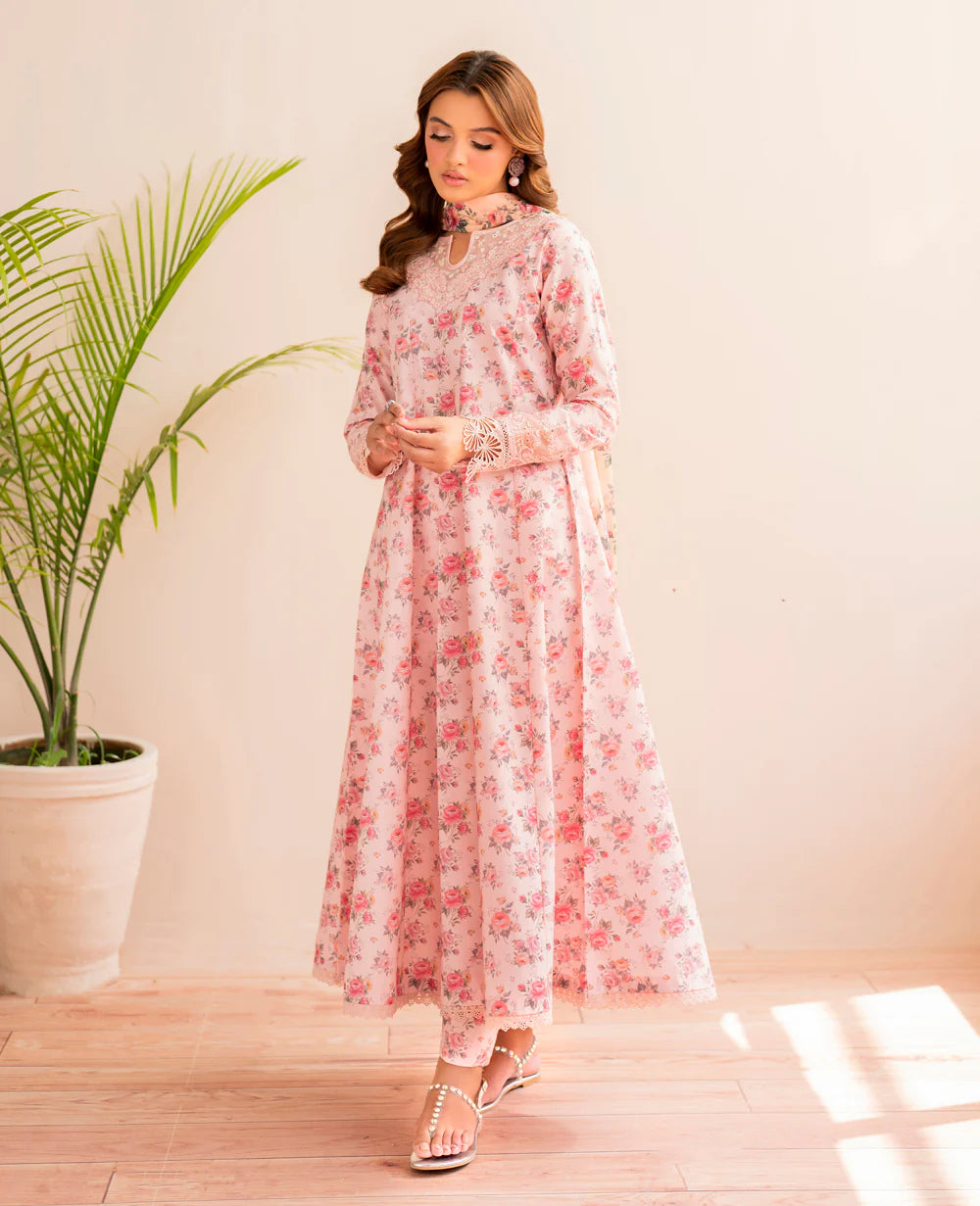 Embroidered Lawn Suit