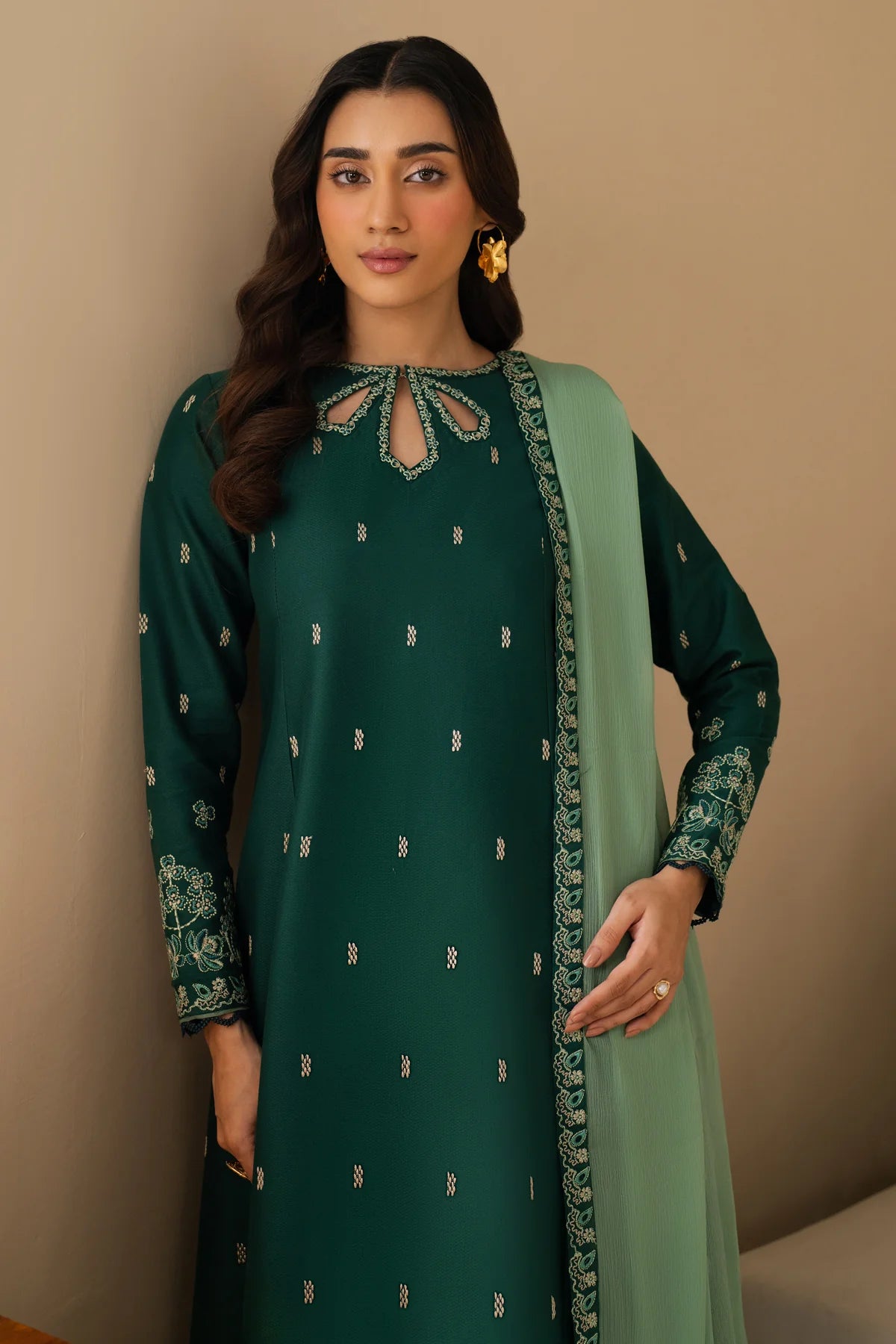 Embroidered Lawn Suit