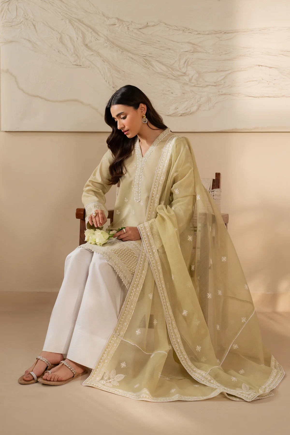 Embroidered Lawn Suit