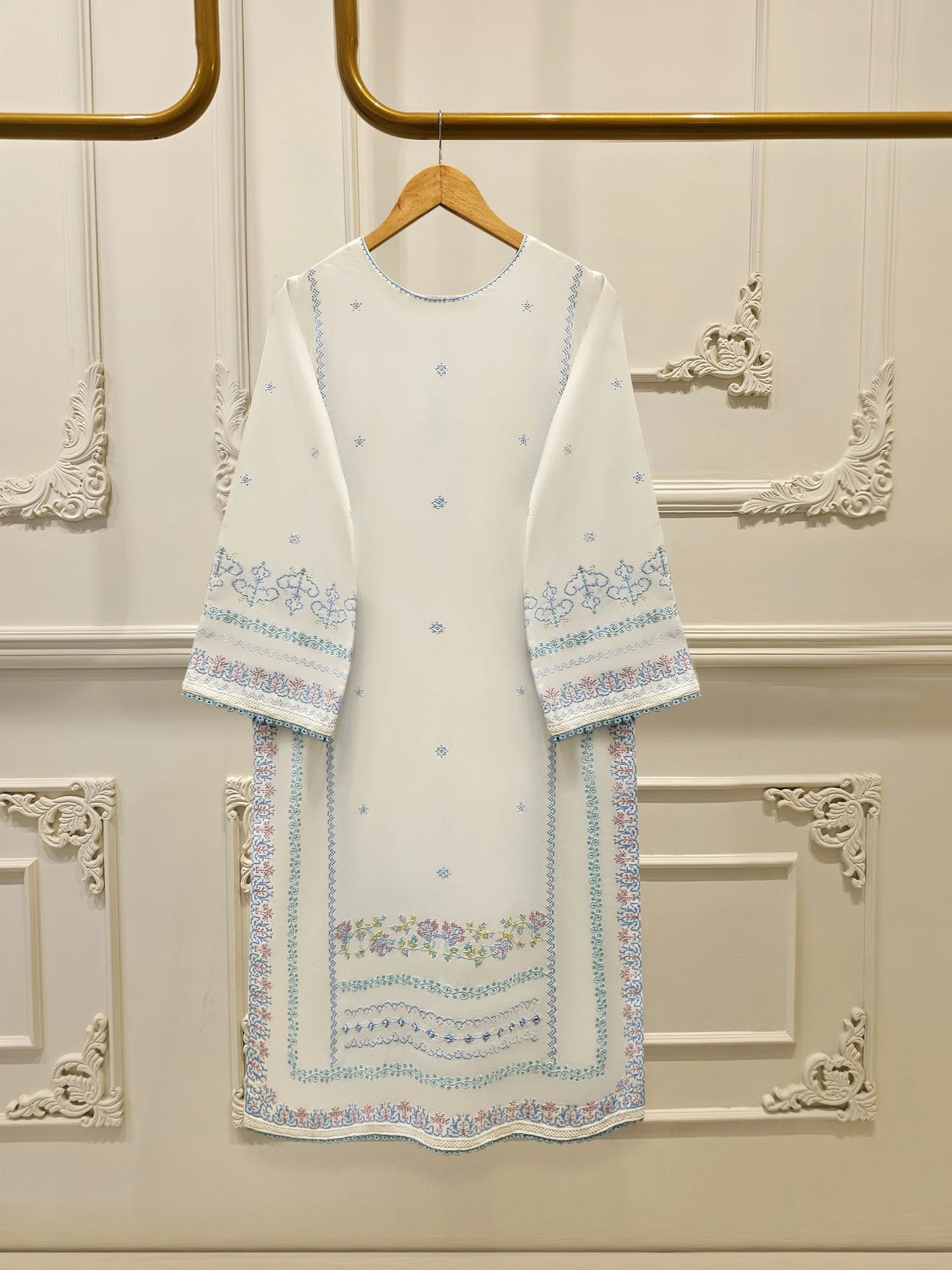 Embroidered Lawn Suit