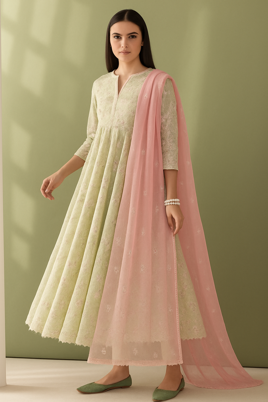Embroidered Lawn Suit