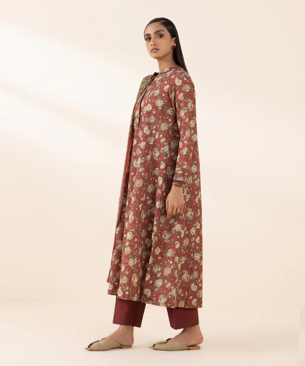 Printed Khaddar Suit