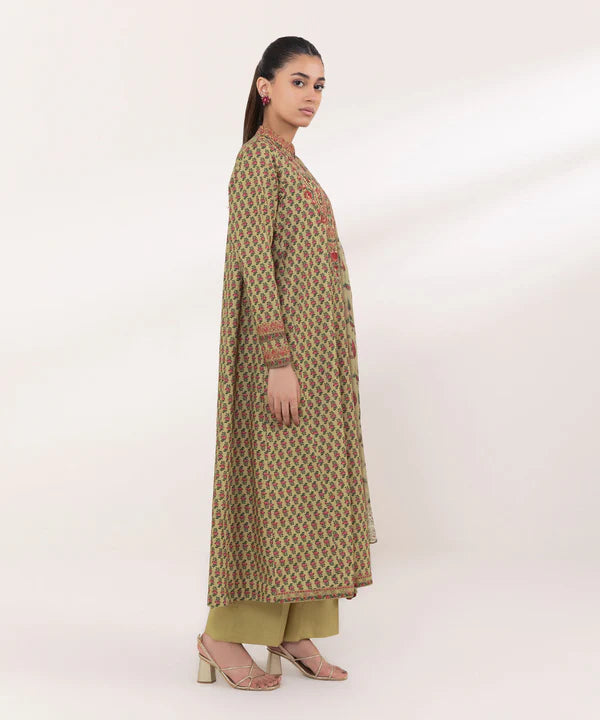 Embroidered Cambric Suit