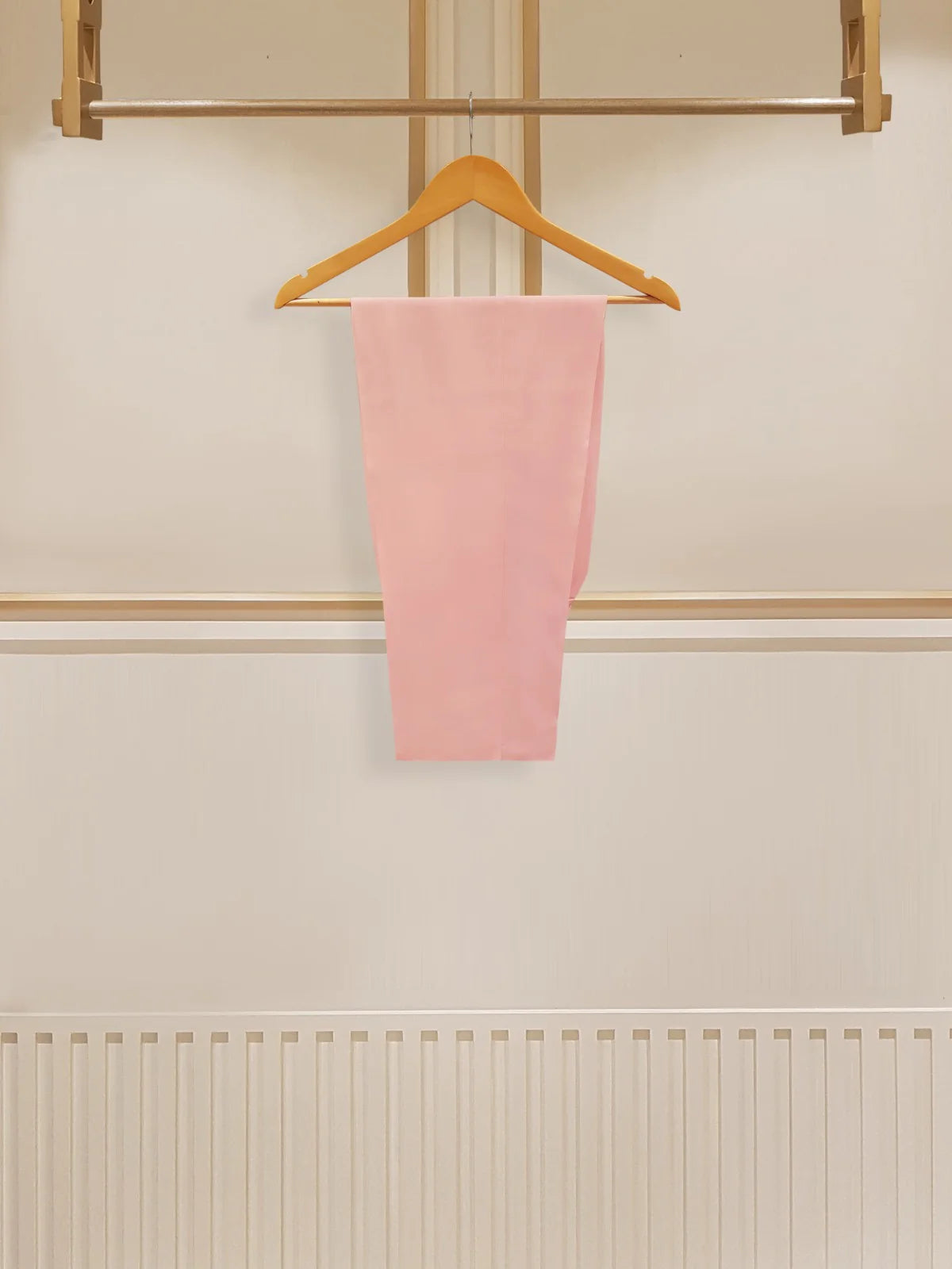 Pink Embroidered Organza Suit