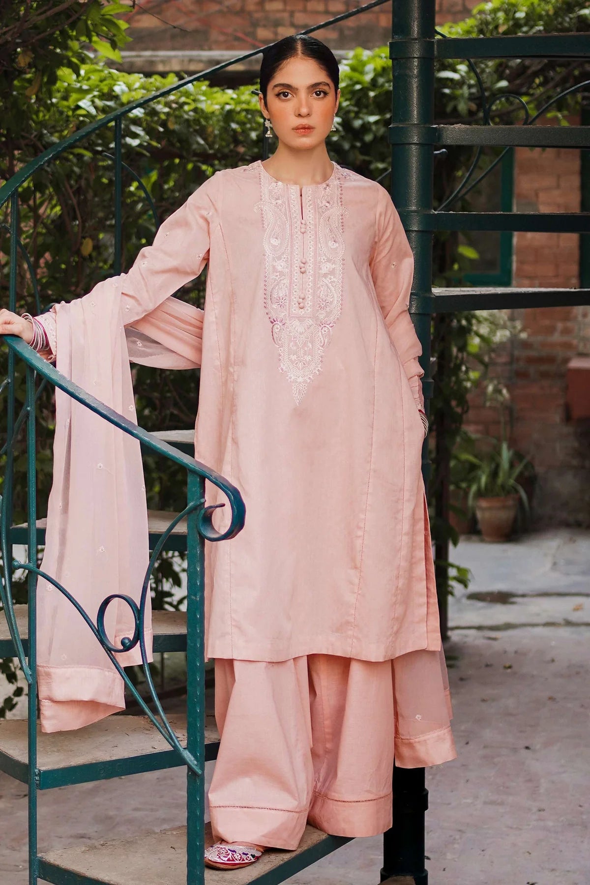 Embroidered Lawn Suit