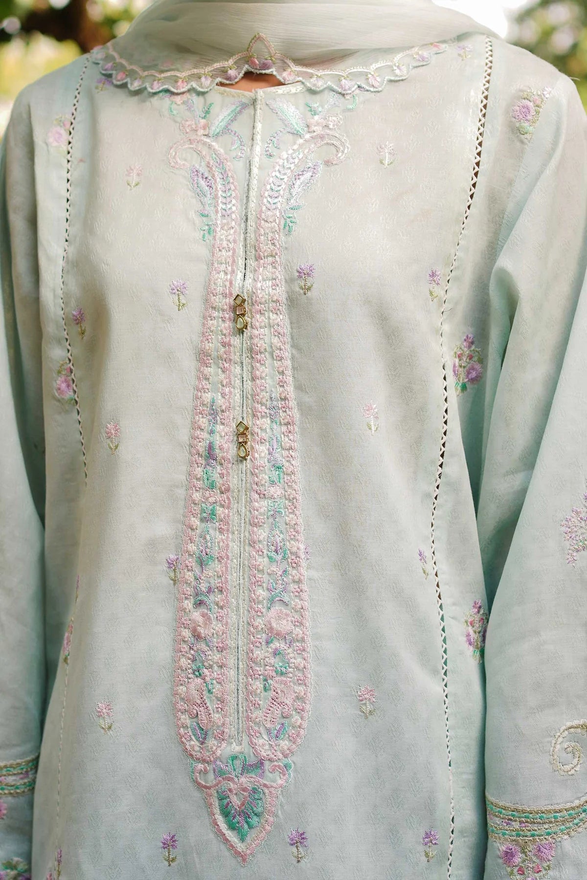 Embroidered Lawn Suit