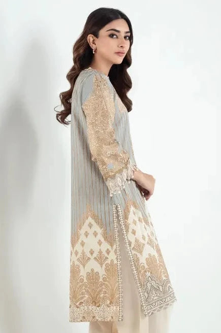 Embroidered Lawn Suit