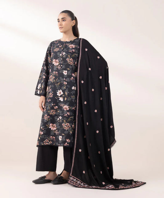 Printed Light Khaddar Suit
