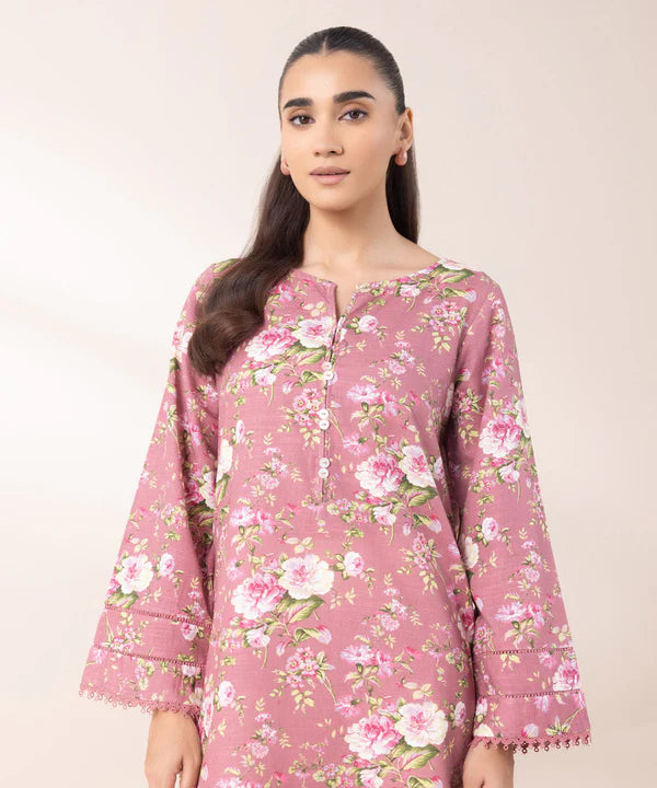 Printed Light Khaddar Suit