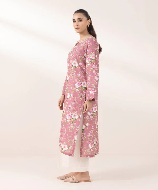 Printed Light Khaddar Suit