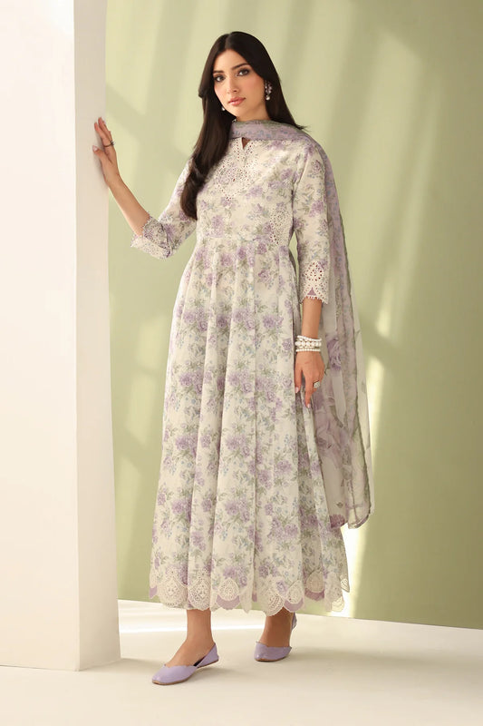 Embroidered Printed Lawn Suit