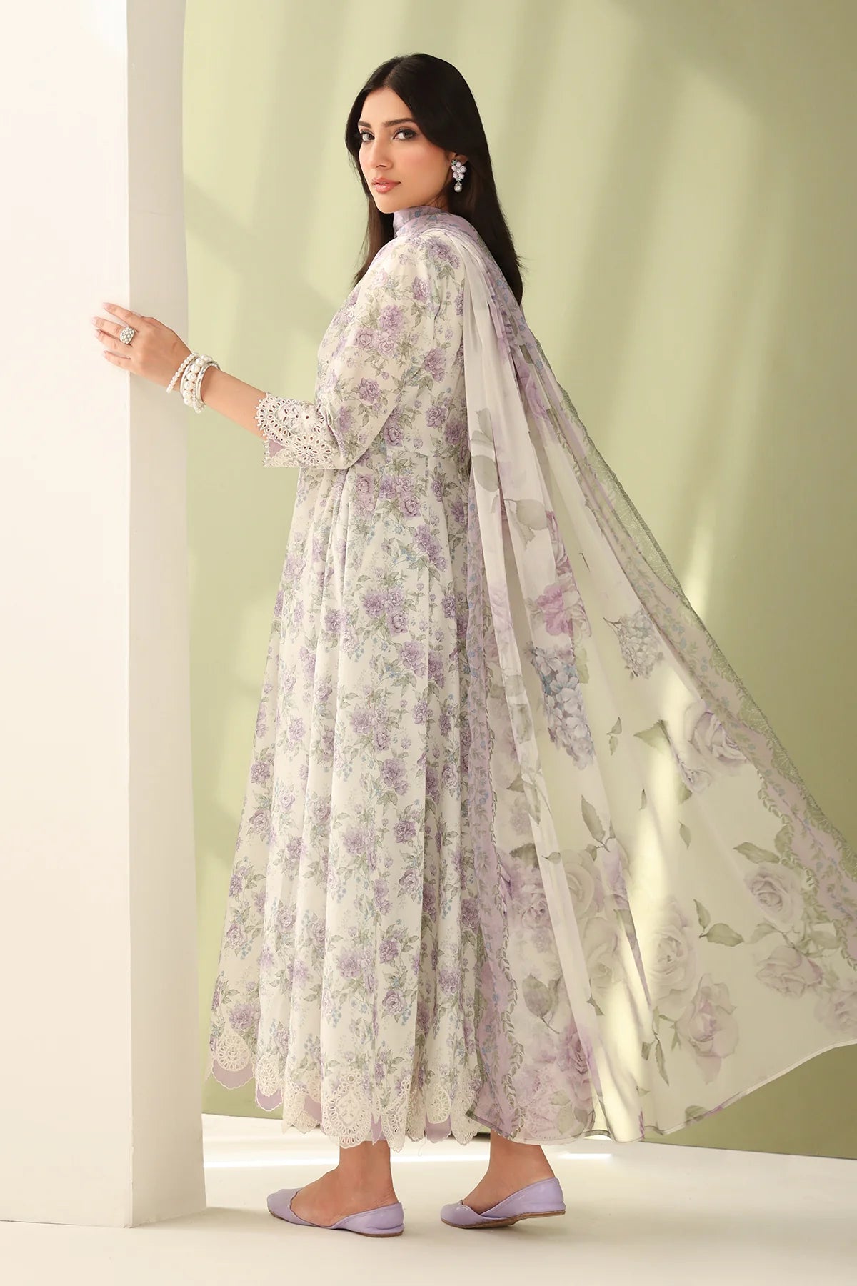 Embroidered Printed Lawn Suit