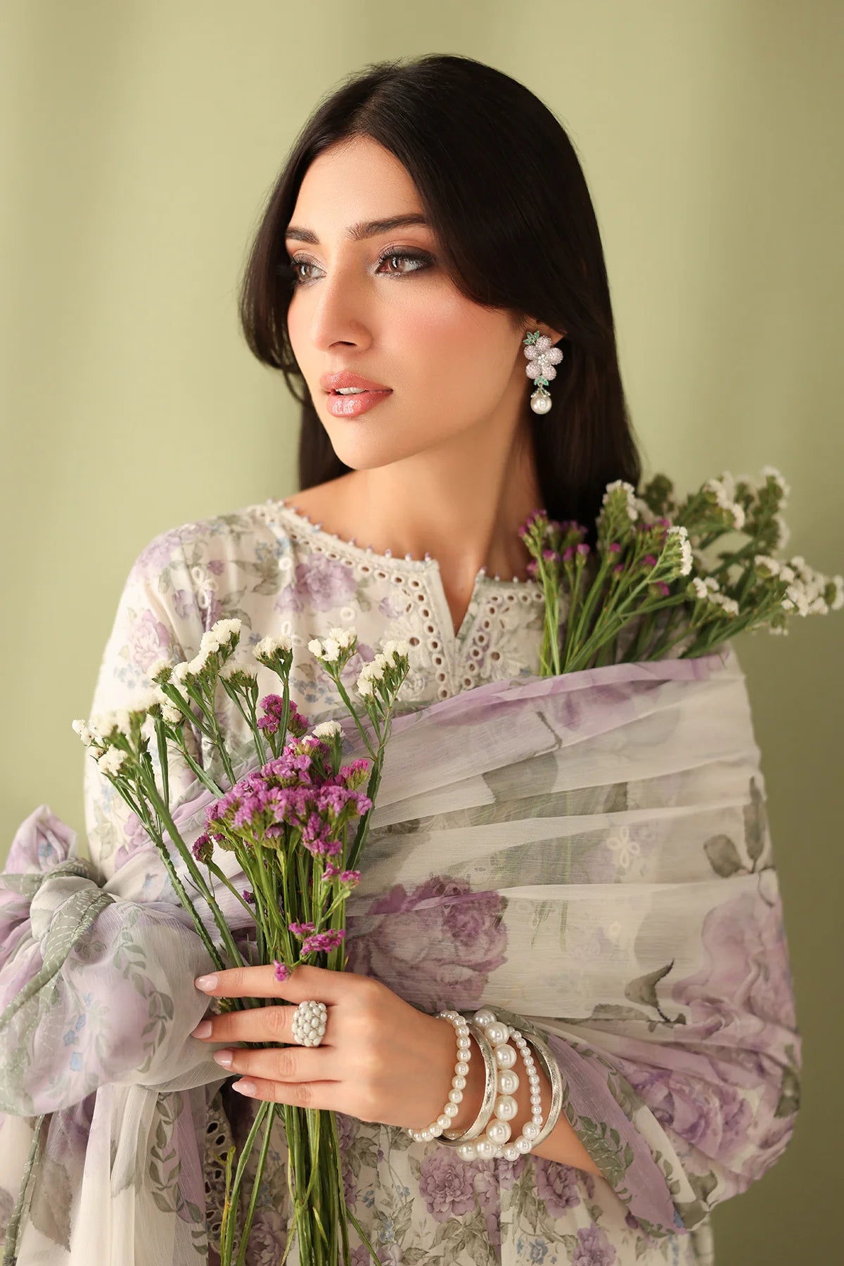 Embroidered Printed Lawn Suit