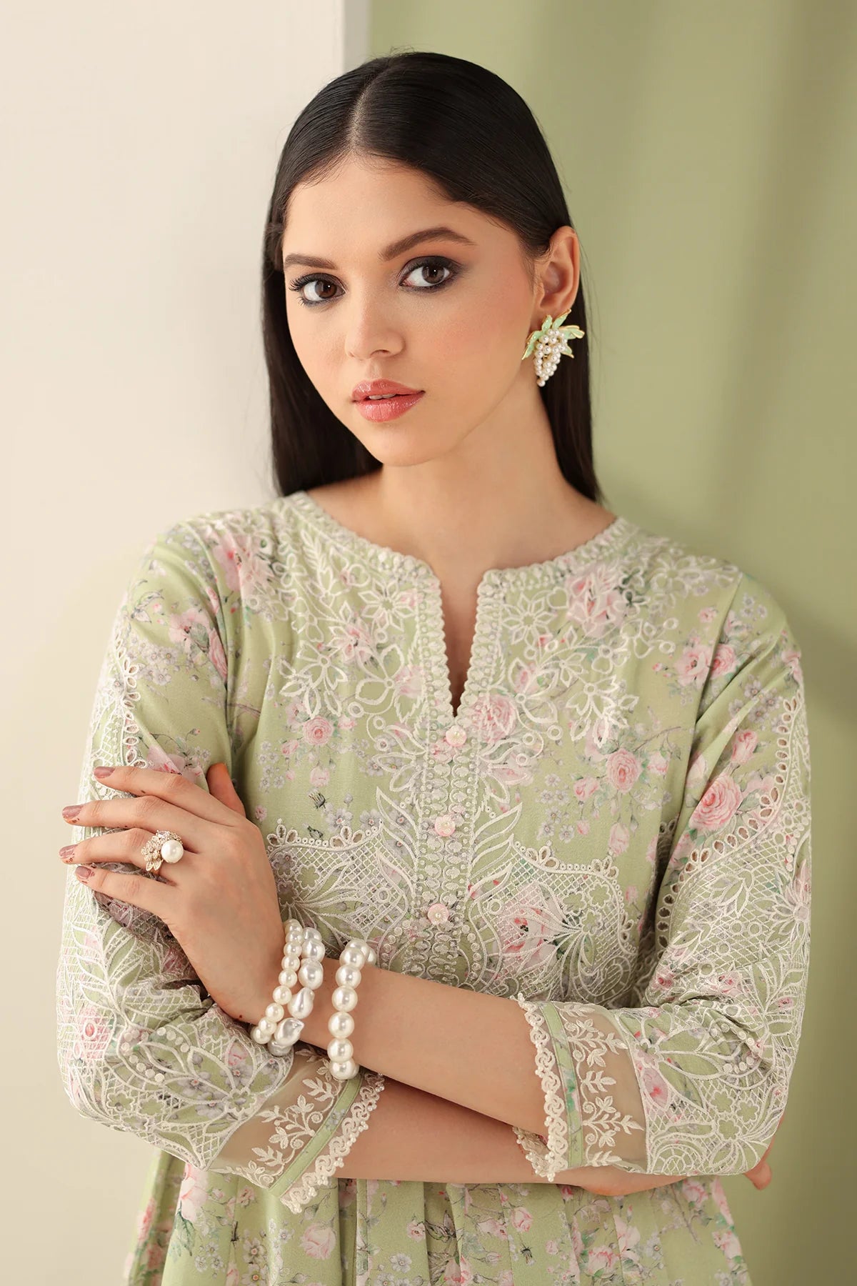 Embroidered Lawn Suit
