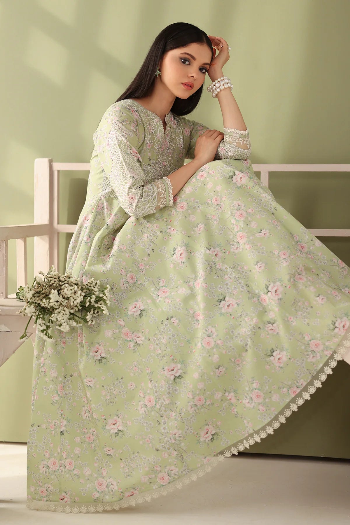 Embroidered Lawn Suit
