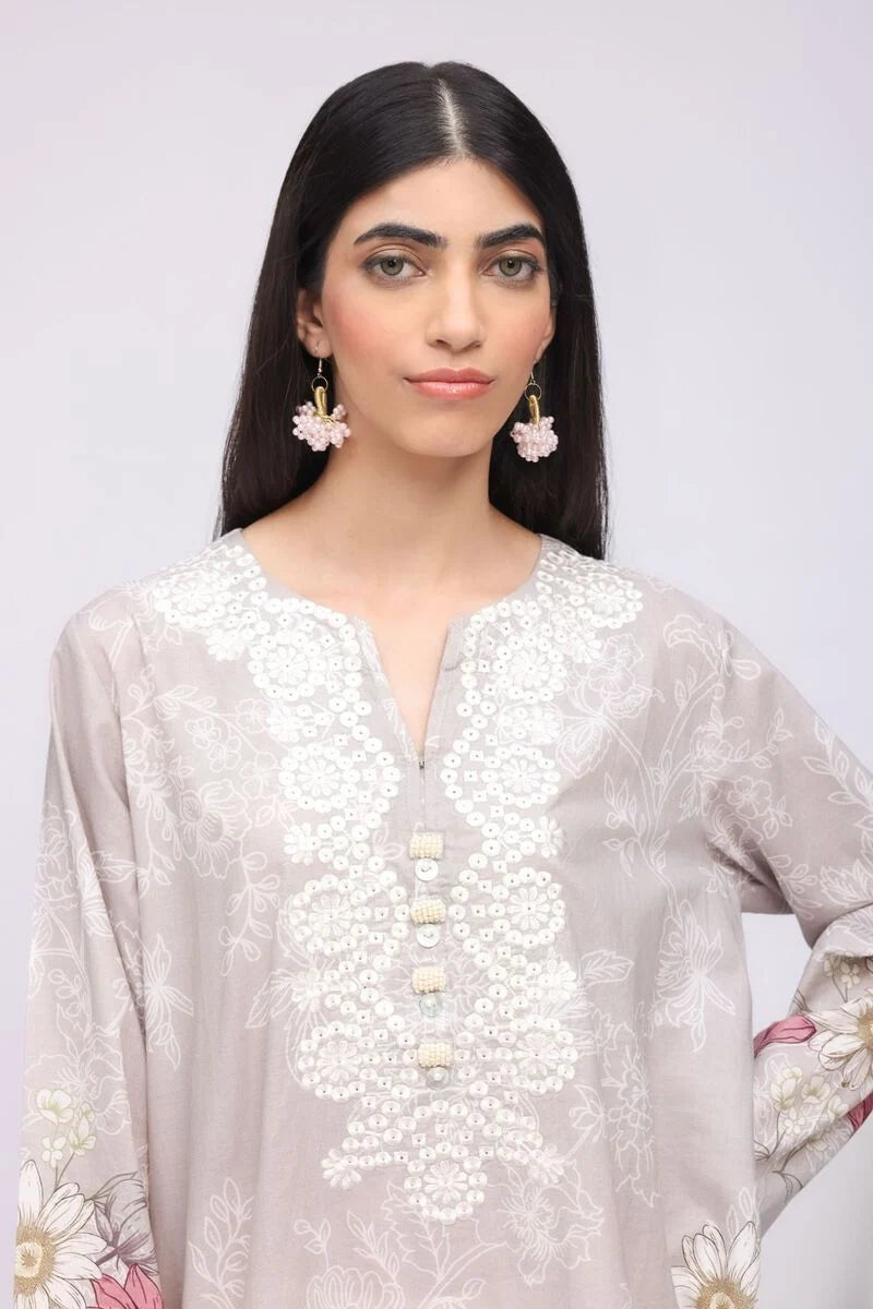 Embroidered Lawn Shirt