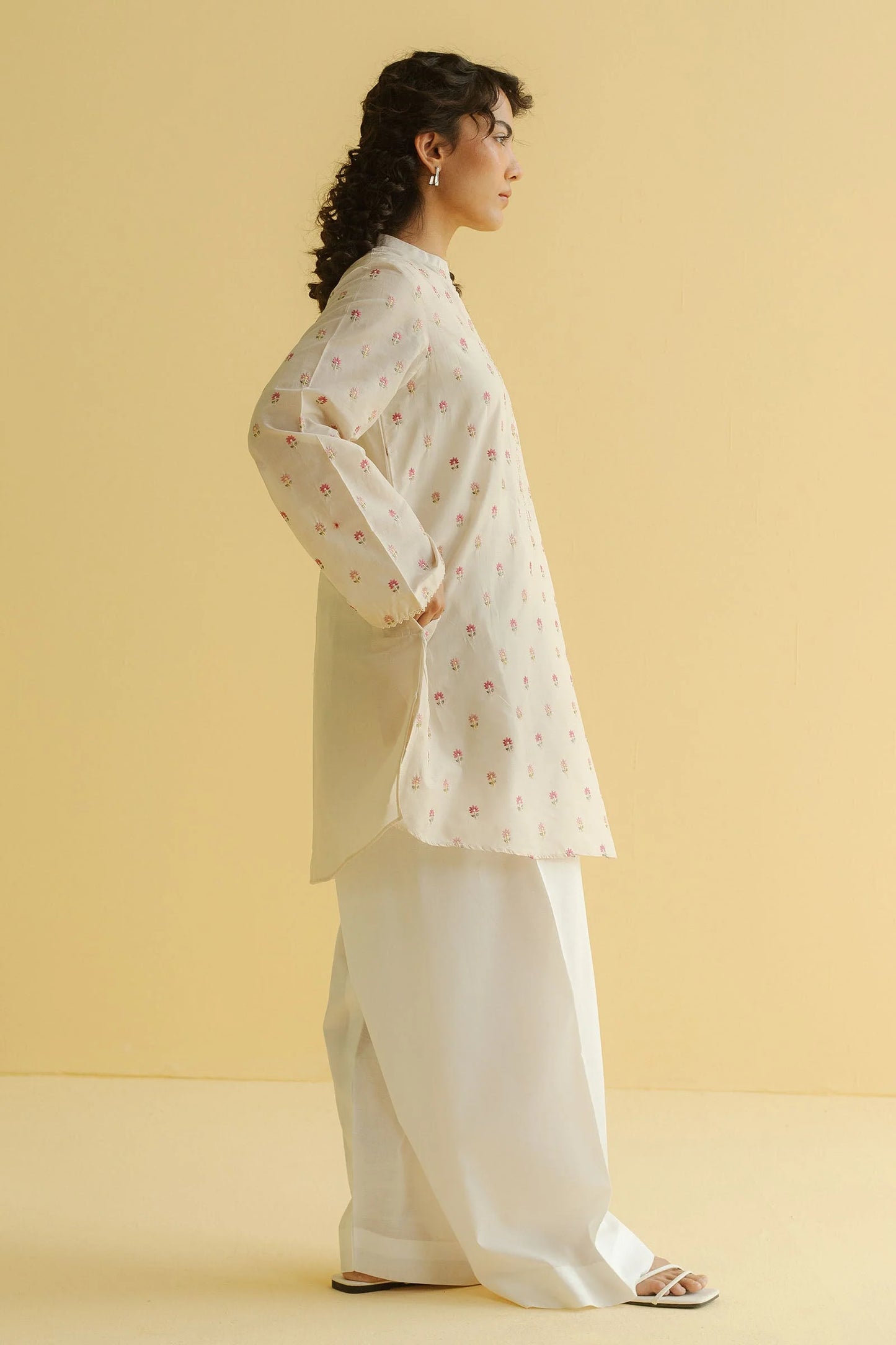 Embroidered Lawn Shirt