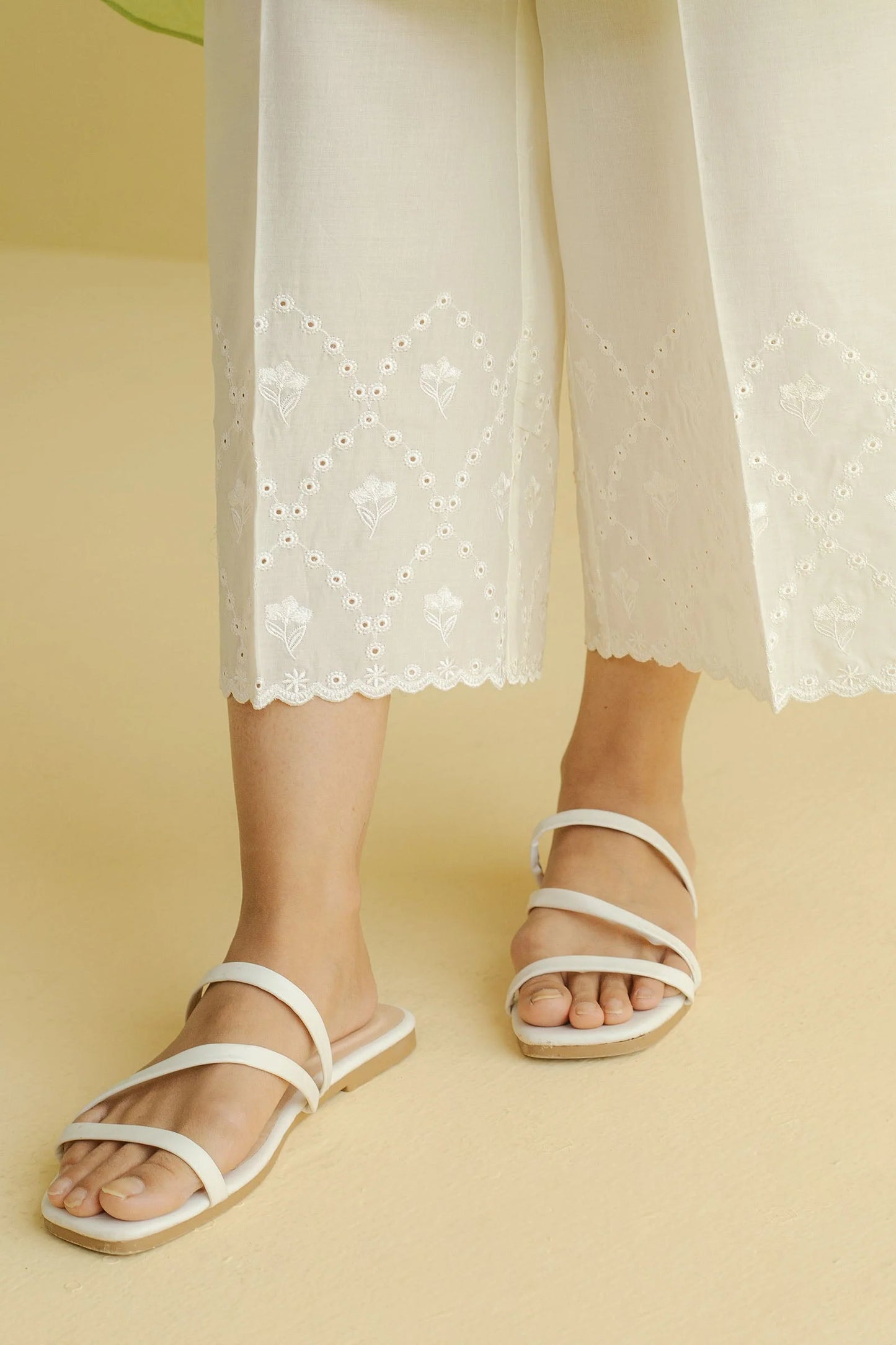 Embroidered Culotte