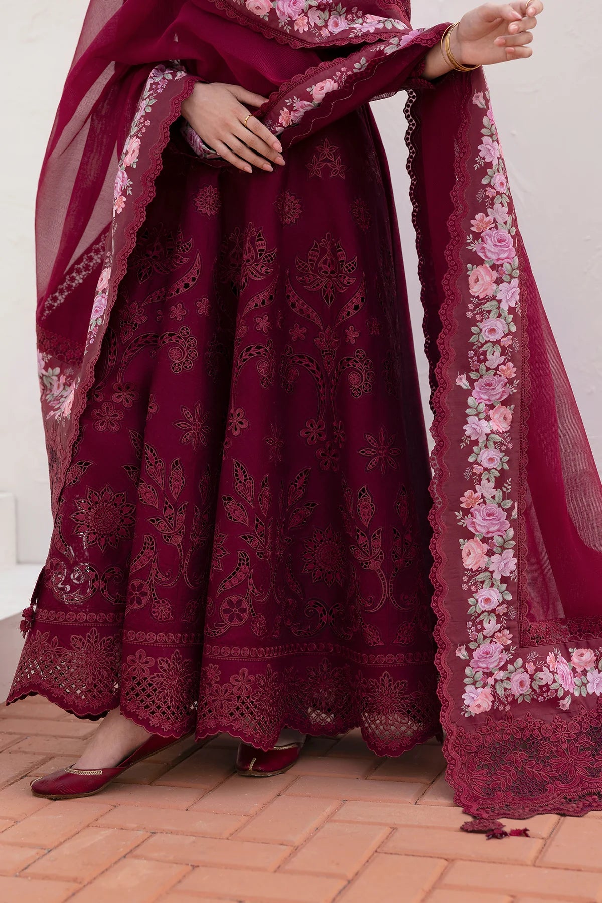 Embroidered Lawn Suit