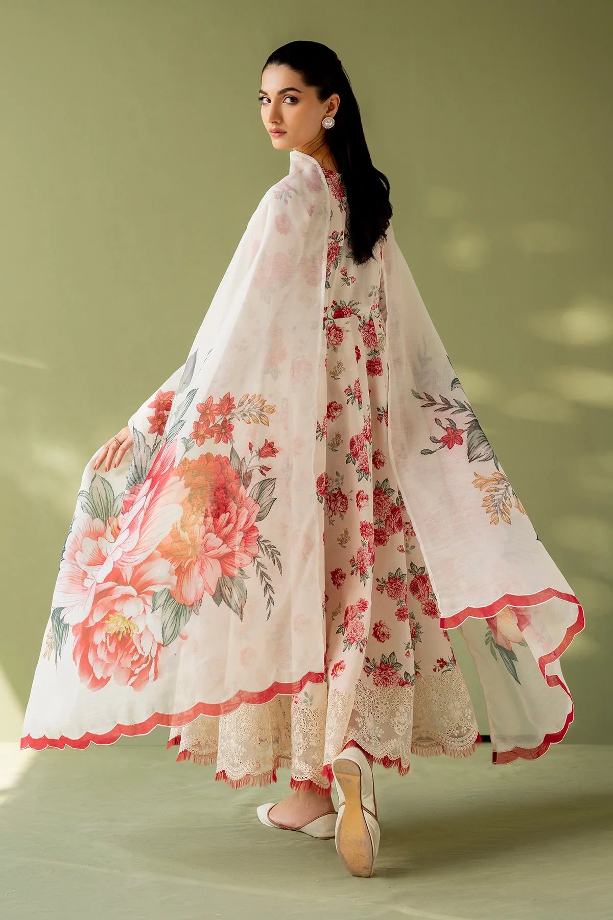 Embroidered Printed Lawn Suit