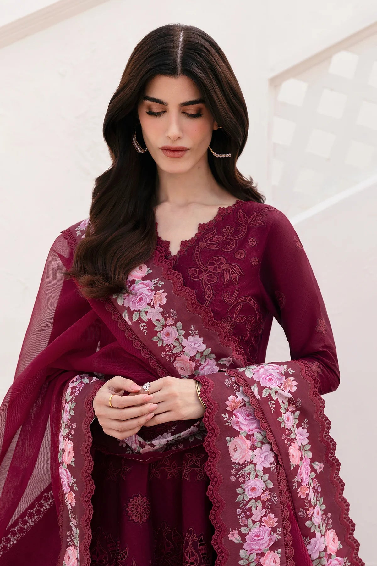 Embroidered Lawn Suit