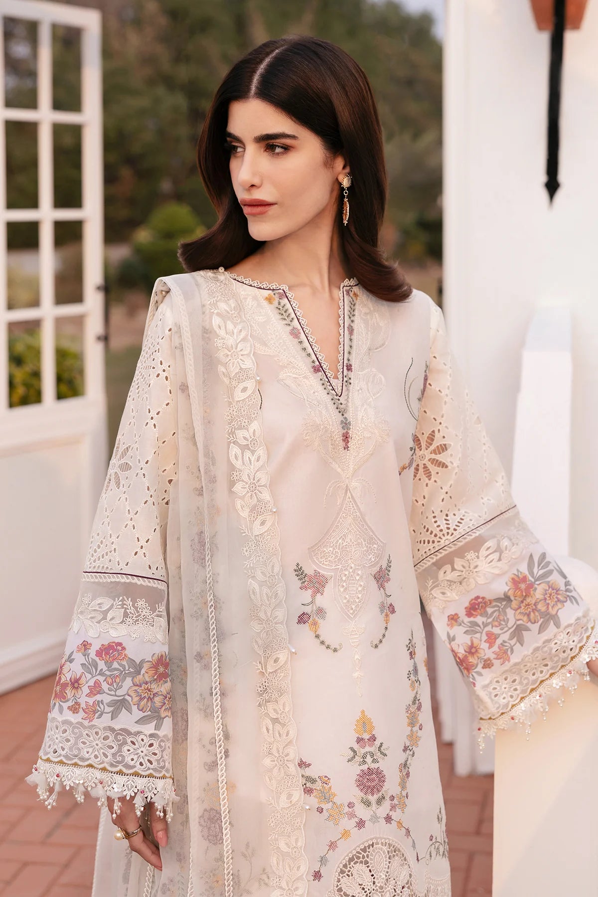 Embroidered Lawn Suit