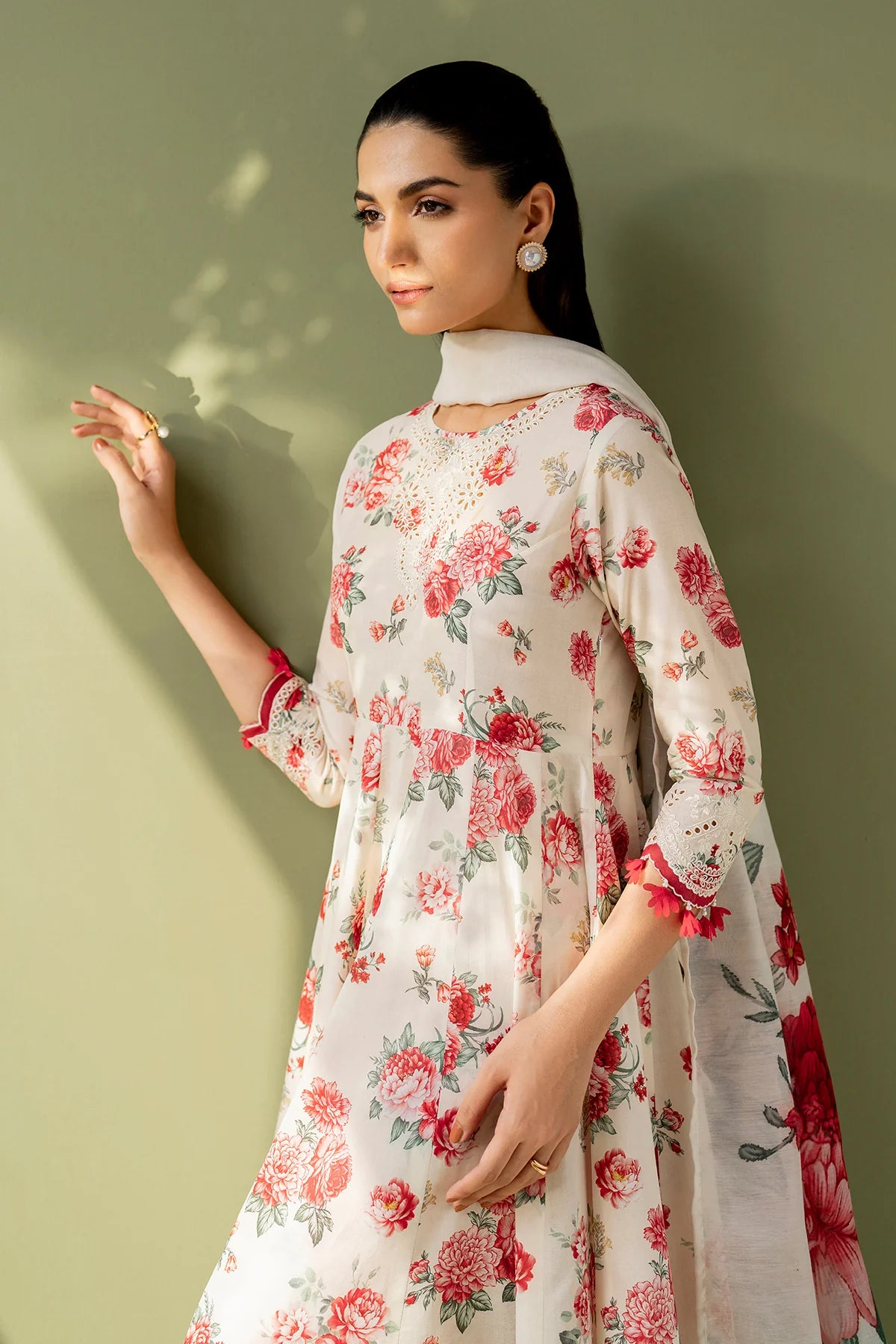 Embroidered Printed Lawn Suit