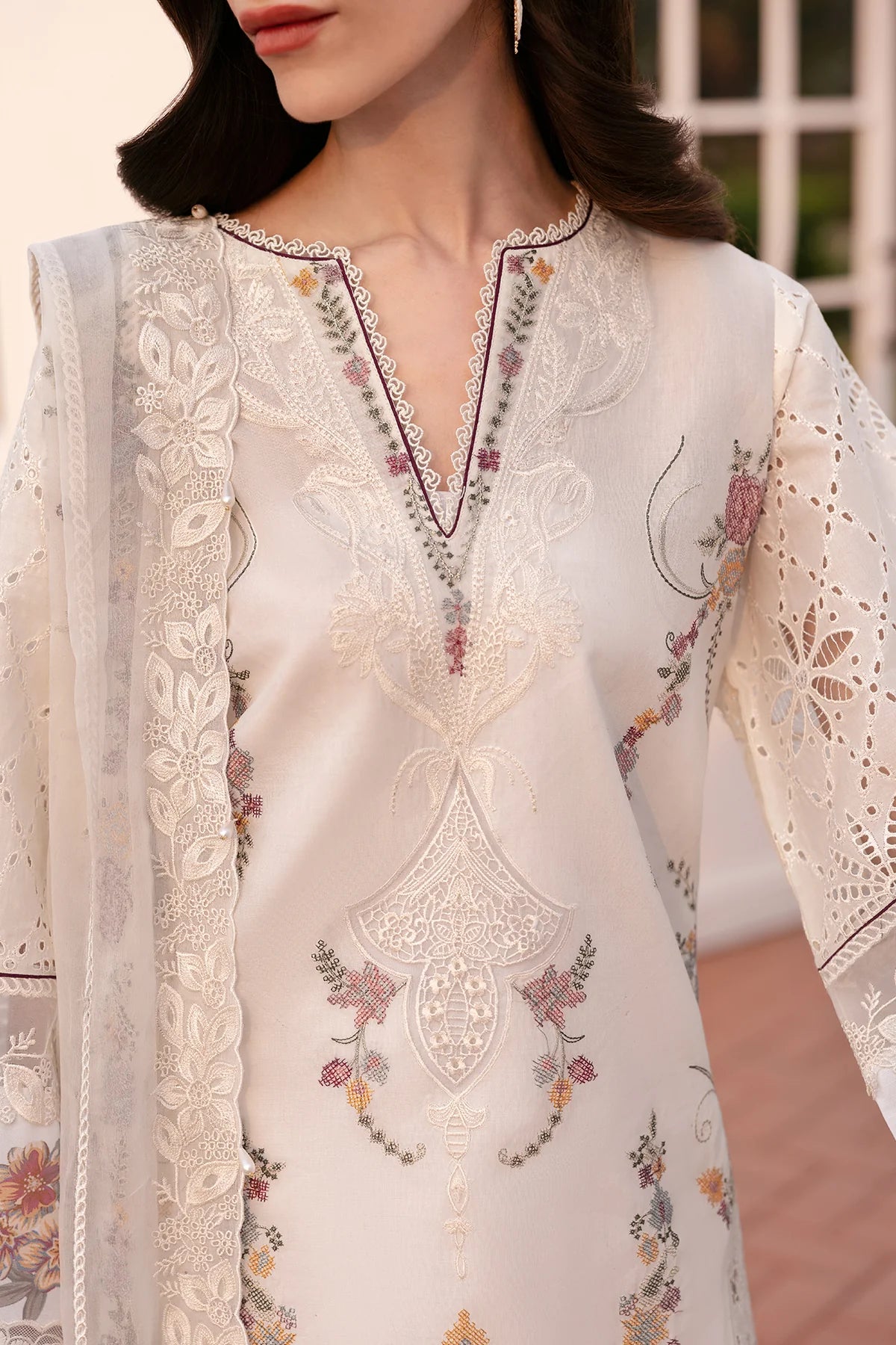 Embroidered Lawn Suit