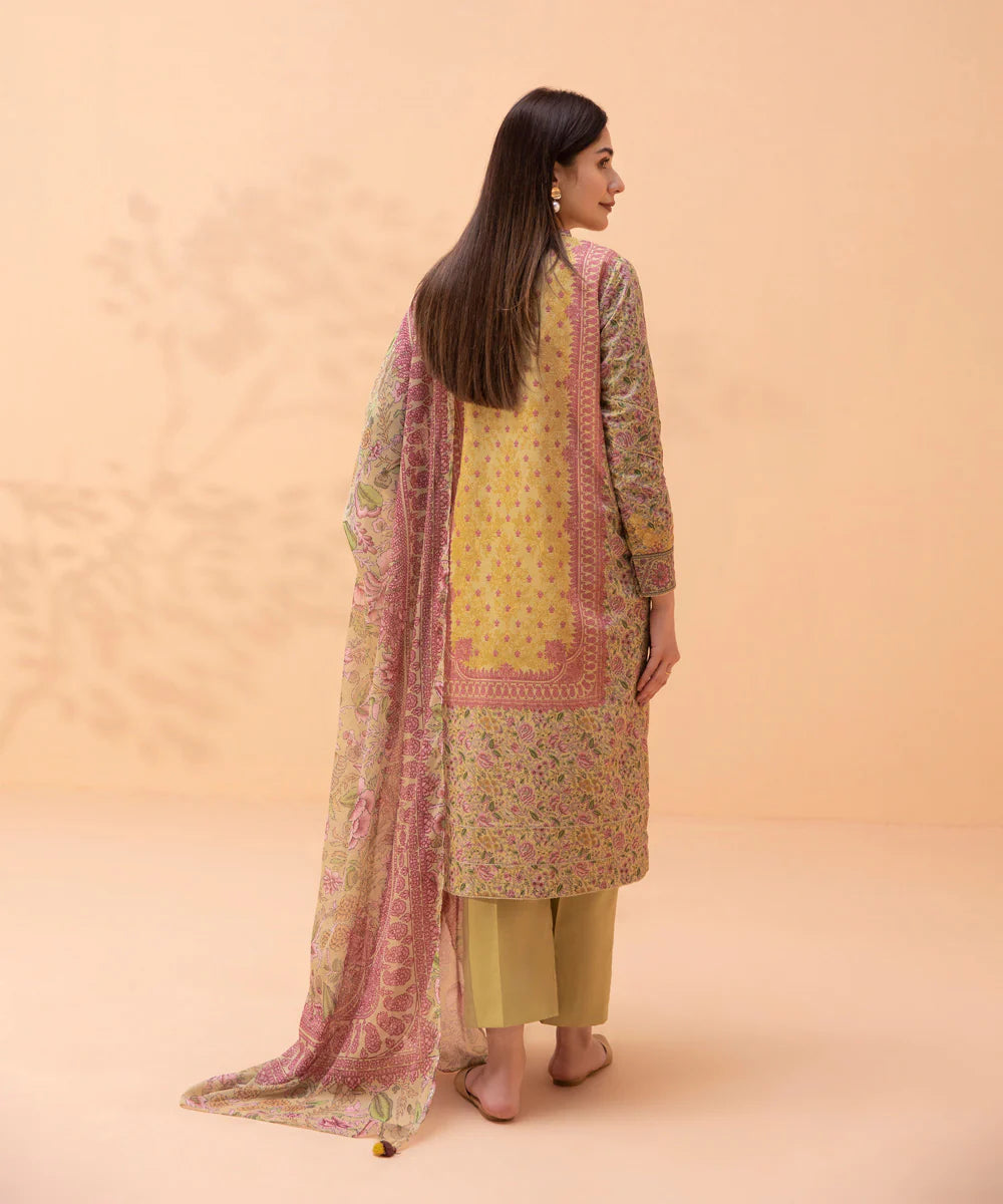 Multi Digital Printed Lawn Suit