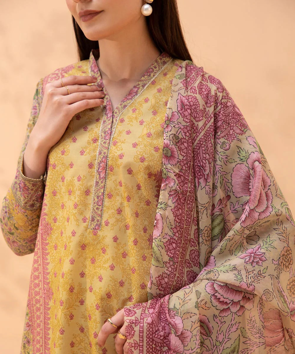 Multi Digital Printed Lawn Suit