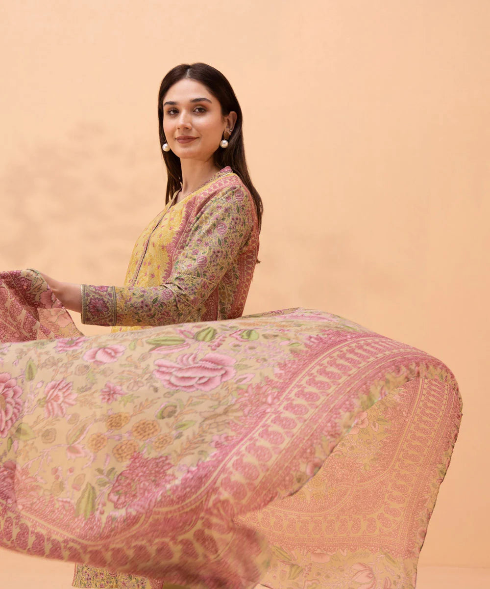 Multi Digital Printed Lawn Suit