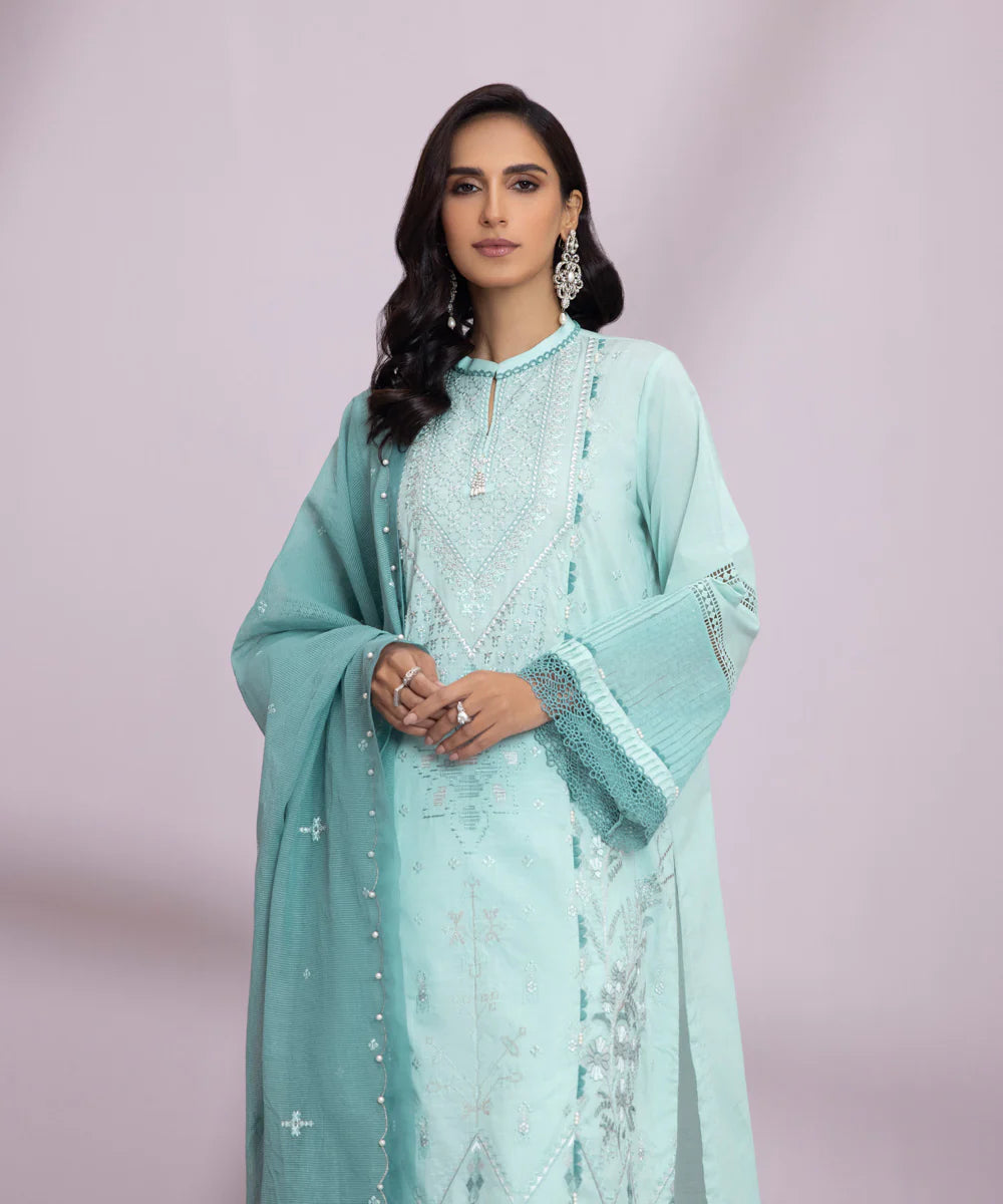 Embroidered Lawn Suit