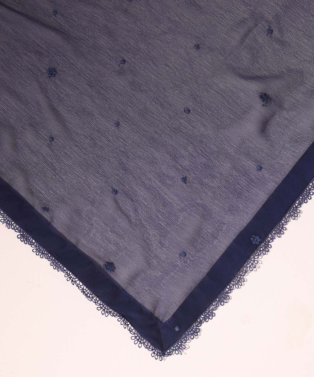 Embroidered Chiffon Dupatta