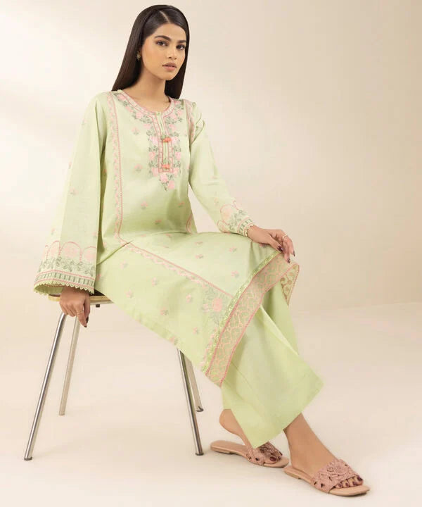 Embroidered Lawn Suit