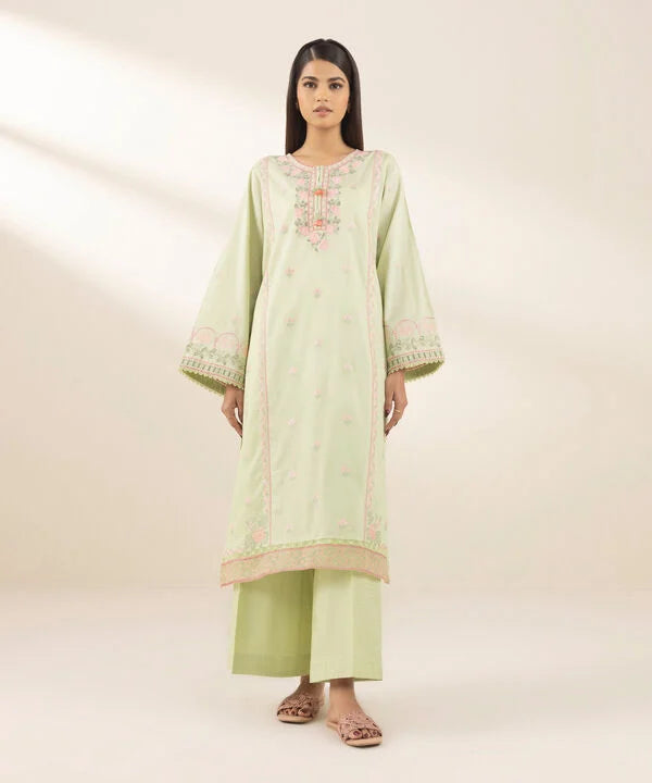 Embroidered Lawn Suit