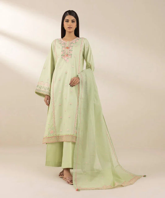 Embroidered Lawn Suit