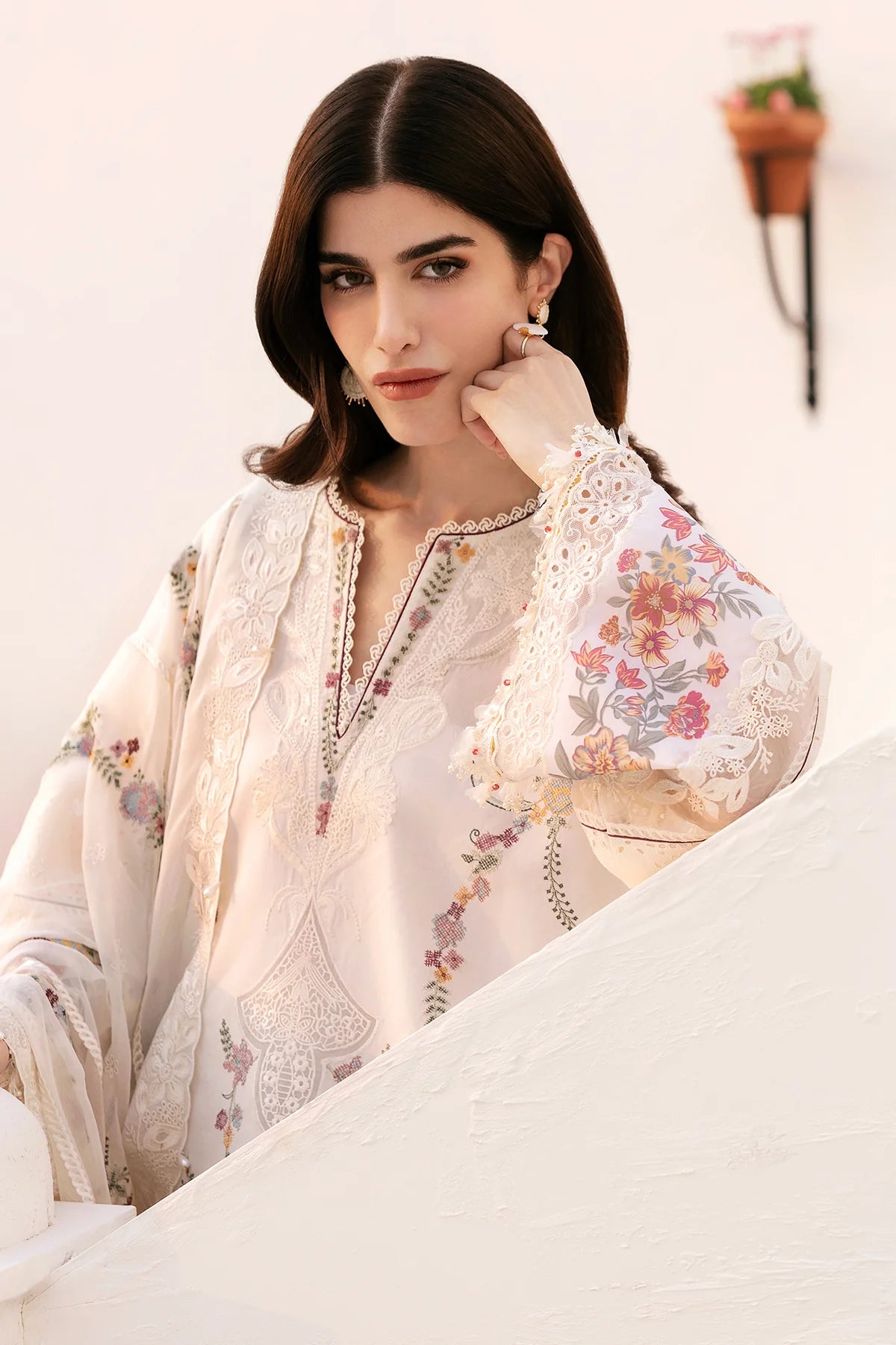Embroidered Lawn Suit