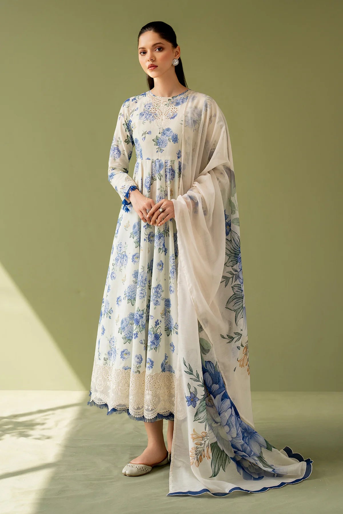 Embroidered Lawn Suit