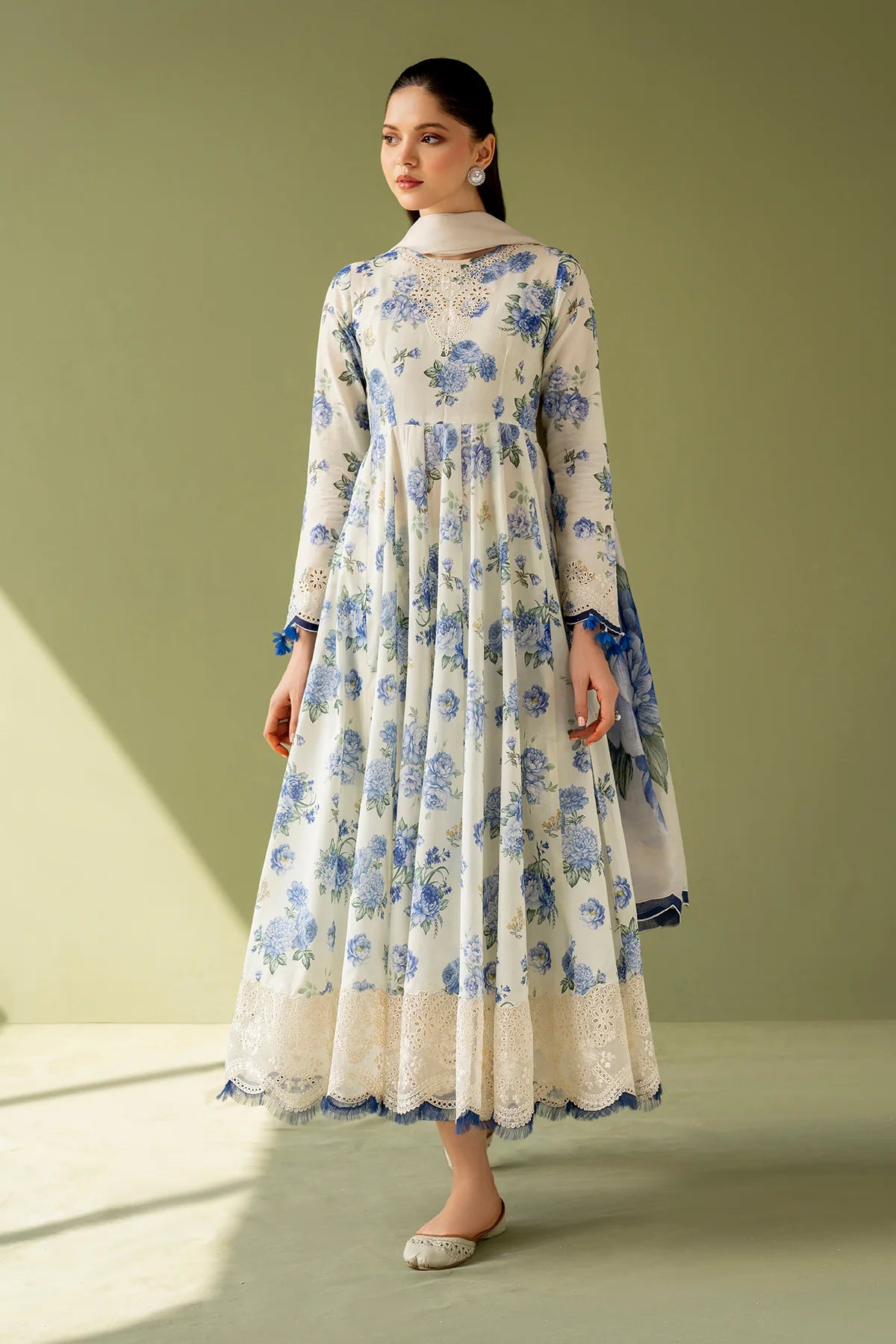 Embroidered Lawn Suit