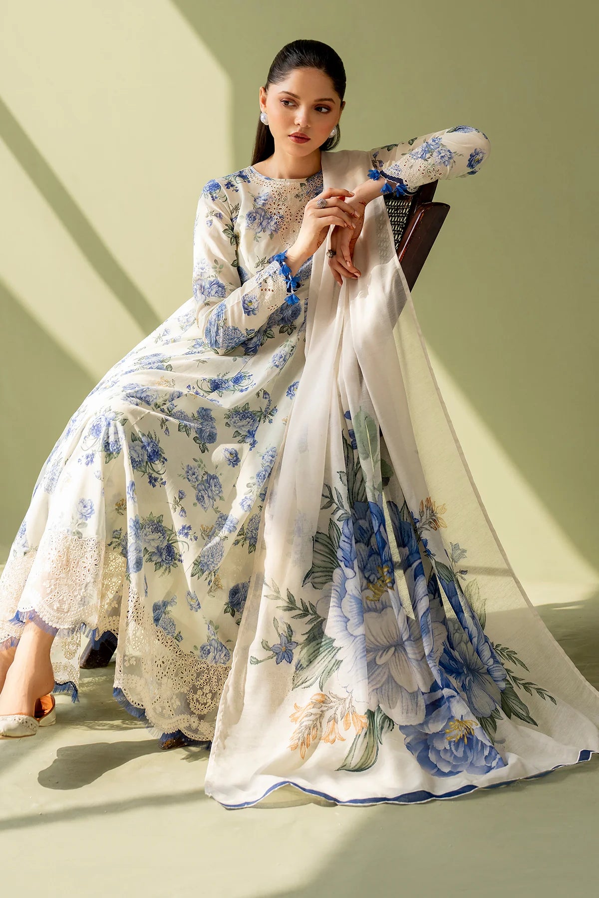 Embroidered Lawn Suit