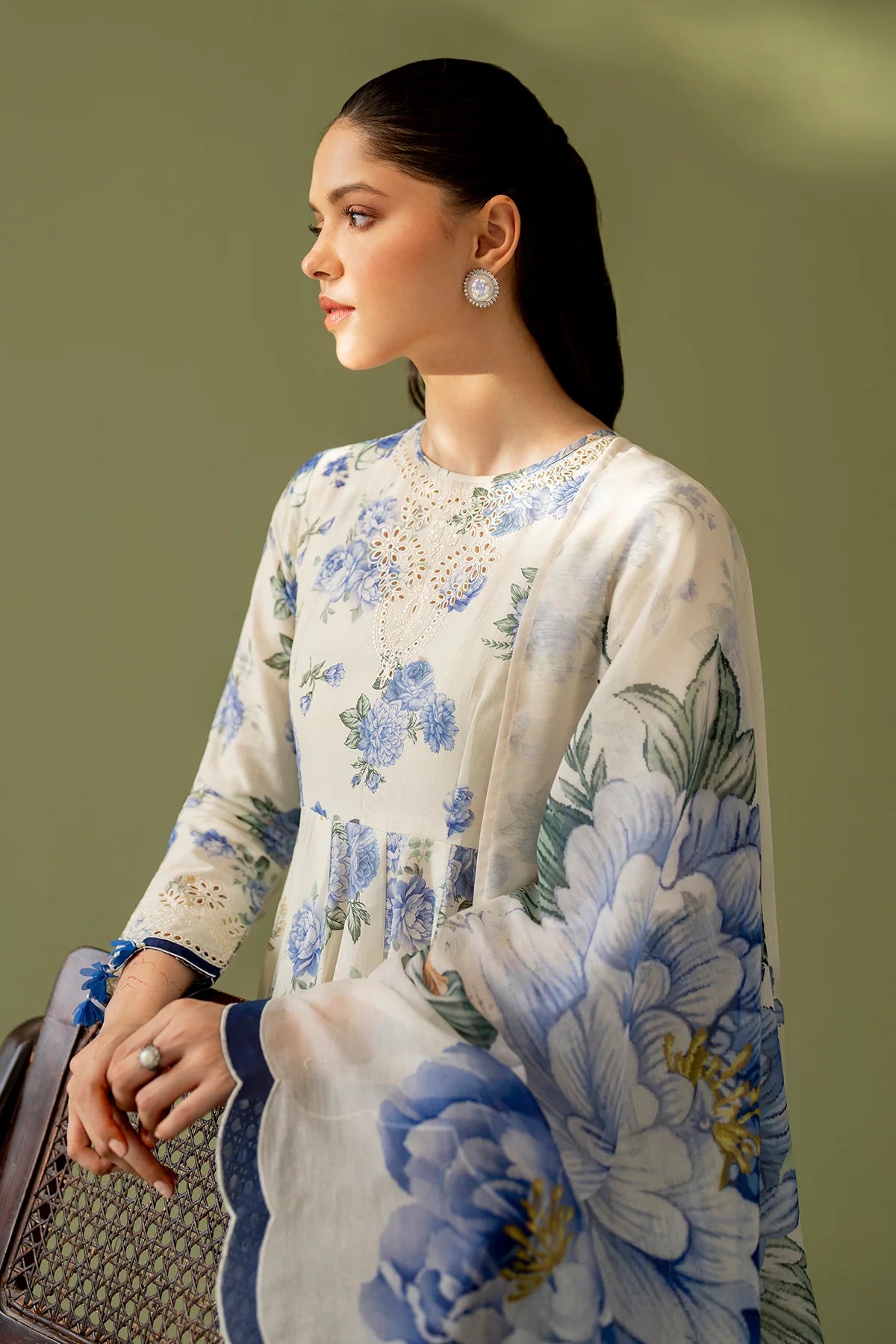 Embroidered Lawn Suit