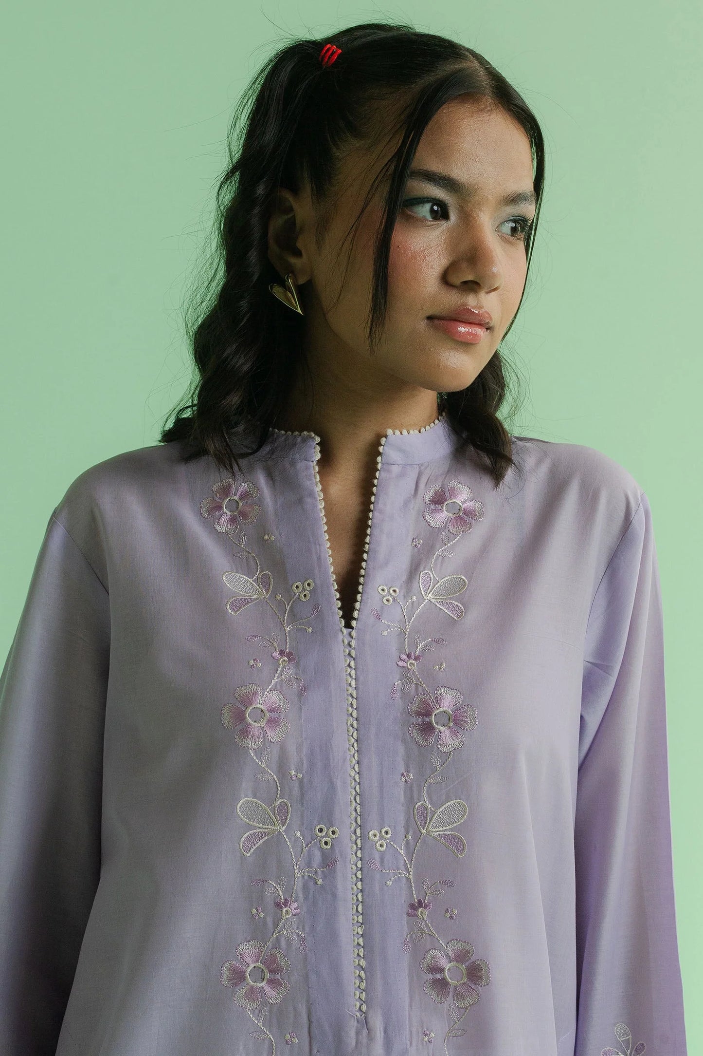 Embroidered Lawn Shirt