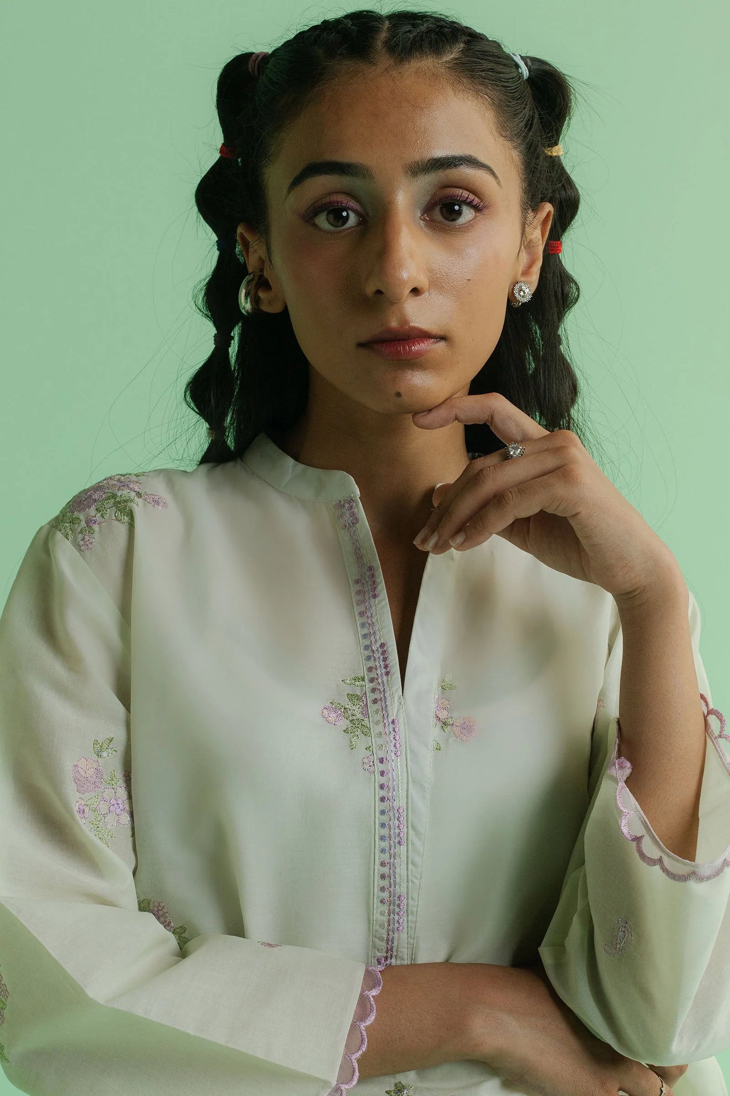 Embroidered Lawn Shirt