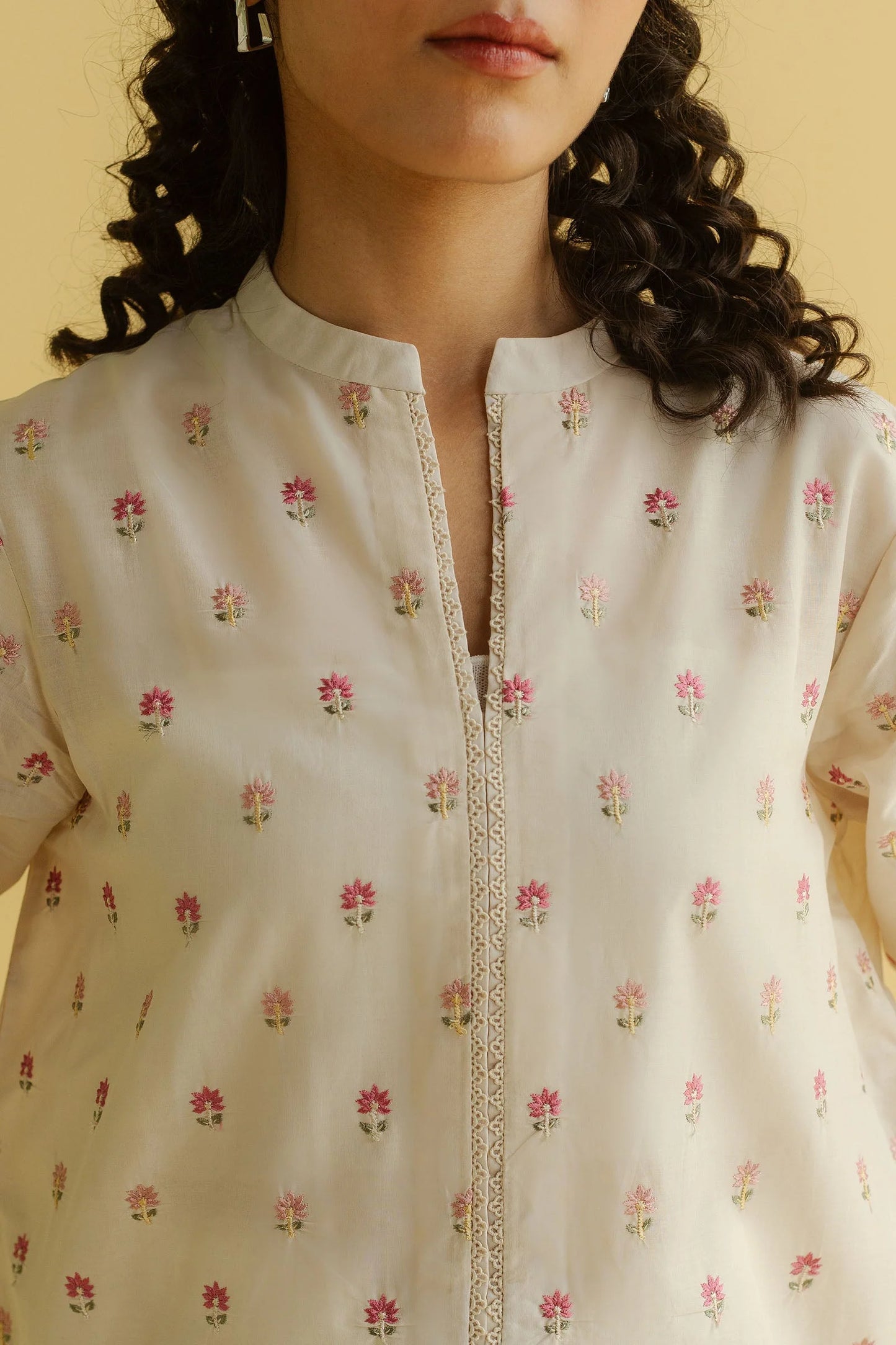 Embroidered Lawn Shirt